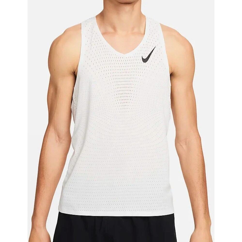 Nike White Tank Top for Men